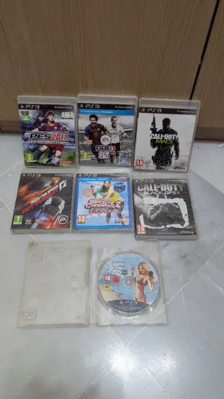 Lote 7 Juegos PS3: PES 2011, FIFA 13, COD, GTA