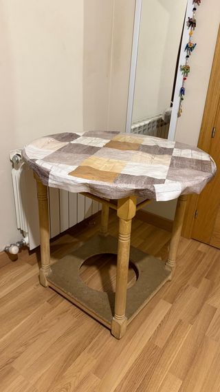 Mesa de camilla 80cm