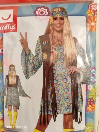 Disfraz Hippie Miffy's Talla Única
