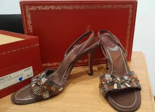 Sandalias René Caovilla Talla 36.5