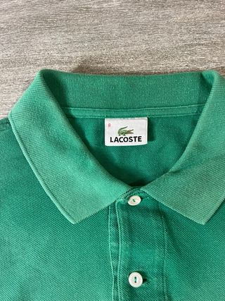 Polo Lacoste Verde Vintage