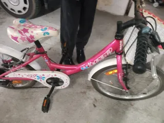 Bicicleta niña rosa 20''