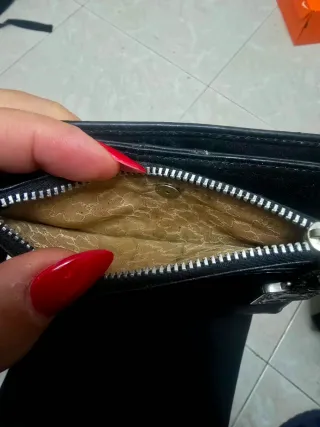 Monedero Tous Piel Genuina Negro