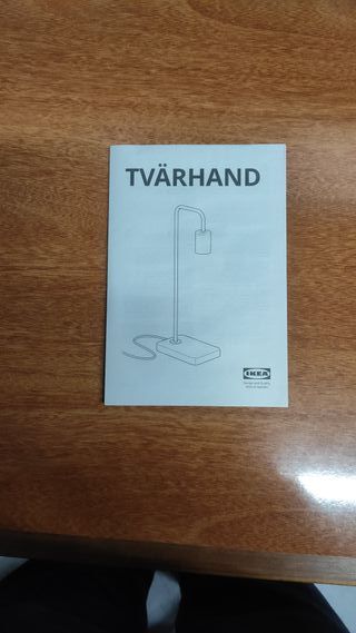 2 Lámparas IKEA TVARHAND Nuevas