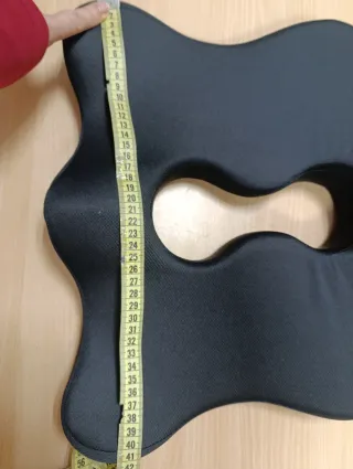 Cojín Viscoelástico Ergonómico Negro