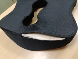 Cojín Viscoelástico Ergonómico Negro