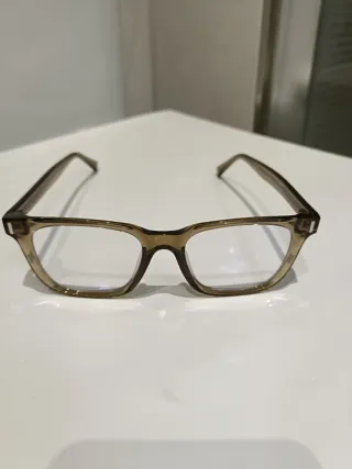 Gafas de óptica marrones