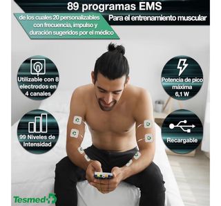 Electroestimulador Tesmed Max 830 TENS EMS