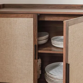 Aparador Nogal 2 Puertas Retro NO USADO