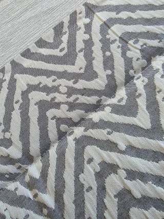 Edredón Cama 180 Gris y Blanco