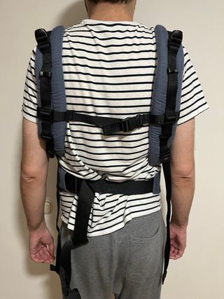 Mochila Portabebés Quokkababy E-Carrier Gris