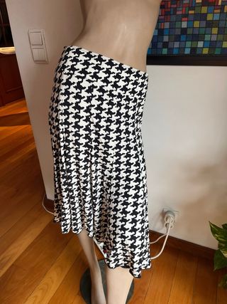 Saia Midi Pied de Poule