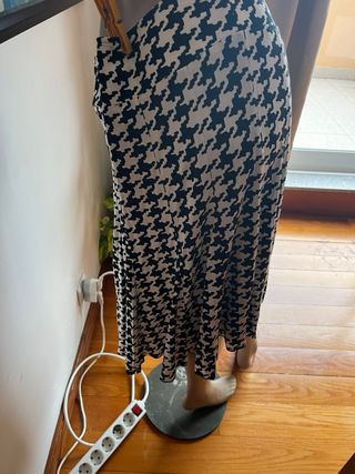 Saia Midi Pied de Poule