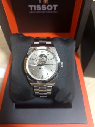Reloj Tissot Gentleman Open Heart Automático