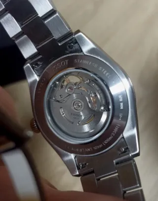 Reloj Tissot Gentleman Open Heart Automático