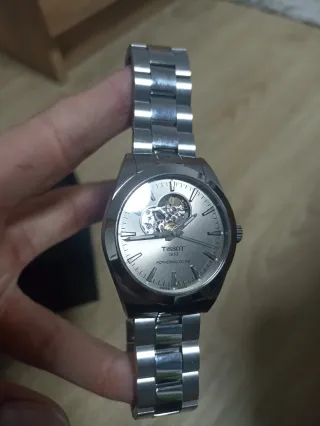 Reloj Tissot Gentleman Open Heart Automático