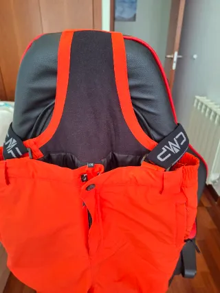 Pantalons d'esquí CMP color taronja