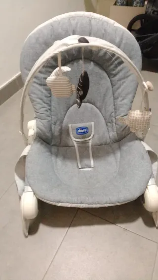 Hamaca Chicco Gris