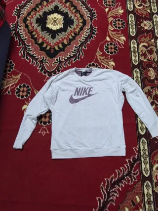 Felpa Nike donna grigio/viola