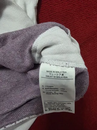 Felpa Nike donna grigio/viola