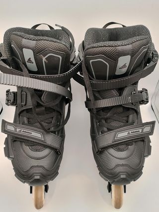 PATINES EN LINEA DE CARBONO ROLLERBLADE CROSSAIRE T40 + LLAVE