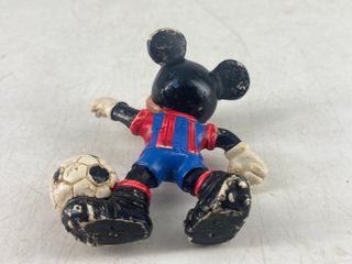 Figura Mickey Futbol PVC
