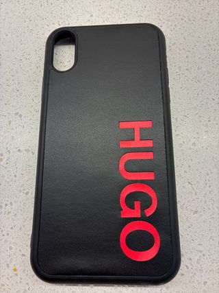 Custodia iPhone XR Hugo Boss Nero Rosso