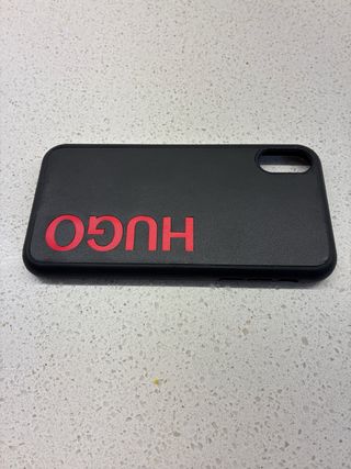 Custodia iPhone XR Hugo Boss Nero Rosso