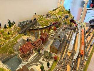 Maqueta Tren Escala N Baden Baden 175x100cm