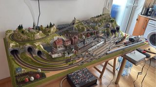 Maqueta Tren Escala N Baden Baden 175x100cm
