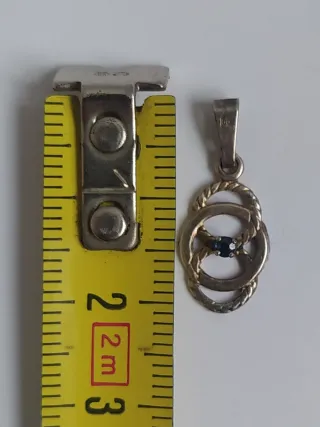 Colgante Vintage en Plata (1980s)