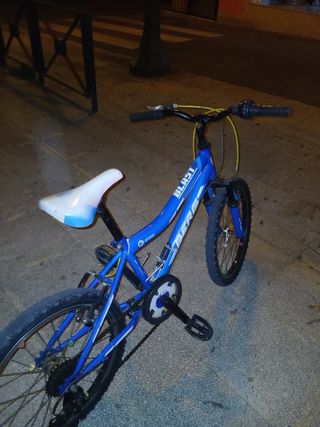 Bicicleta infantil azul BLAST