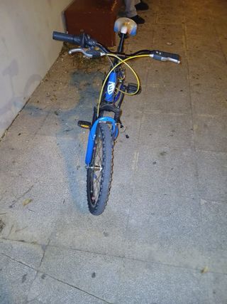 Bicicleta infantil azul BLAST