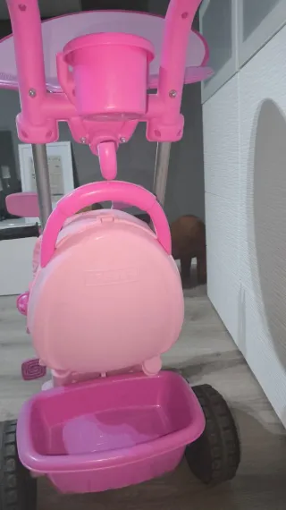 Triciclo evolutivo 3 en 1 rosa