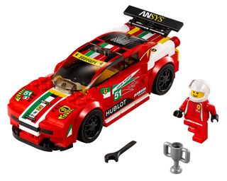 LEGO 75908 Speed Champions Ferrari, usado completo
