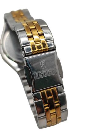 RELOJ FESTINA F16868 MUJER ESFERA BLANCA CON PIEDRAS