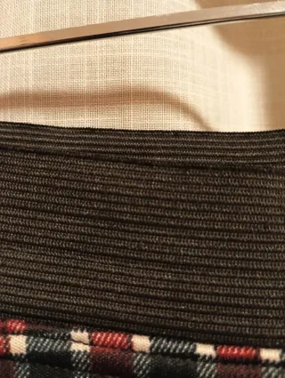 Lote 2 Pantalones señora cuadros calentitos