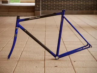 Carbono 90s cuadro vintage Leader