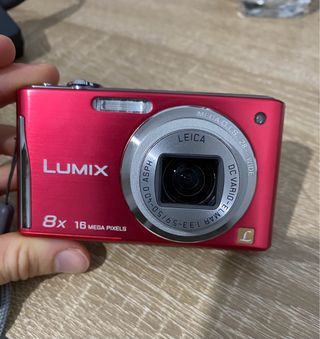 Panasonic Lumix DMC-FS35 Cámara Digital Roja