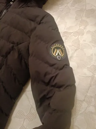 Chaqueta Superdry Fuji con capucha Negra Talla XS