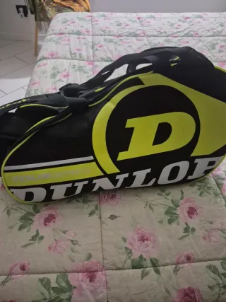 Borsa Padel Nera e Gialla