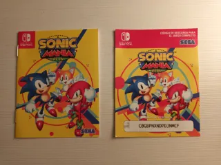 Juego Sonic Mania Nintendo Switch