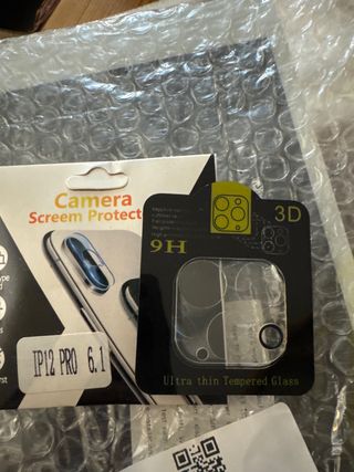 Protector Cámara iPhone 12 Pro 6.1 3D