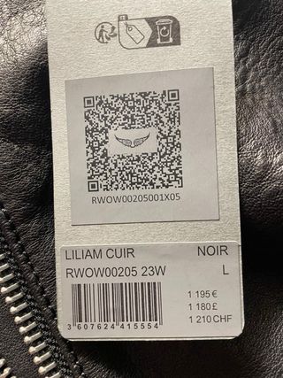 Cazadora de cuero Zadig & Voltaire