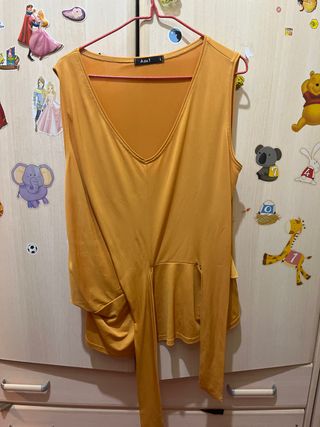 Blusa AdeT Amarilla Talla L