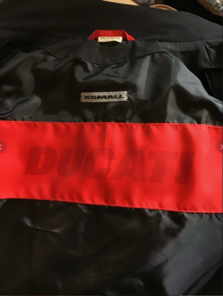 Giacca moto Ducati donna taglia XS