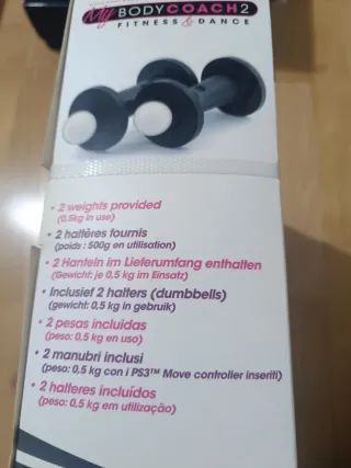 My Body Coach 2 + mandos mancuerna para PS move