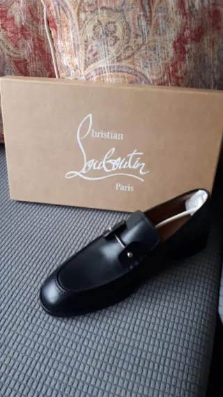Mocasines Christian Louboutin Chambelimoc Negros