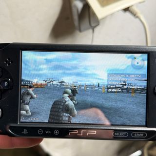 Sony PSP E-1004 Street Console Nera