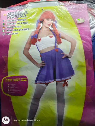 Disfraz Muñeca Pepona Talla Única